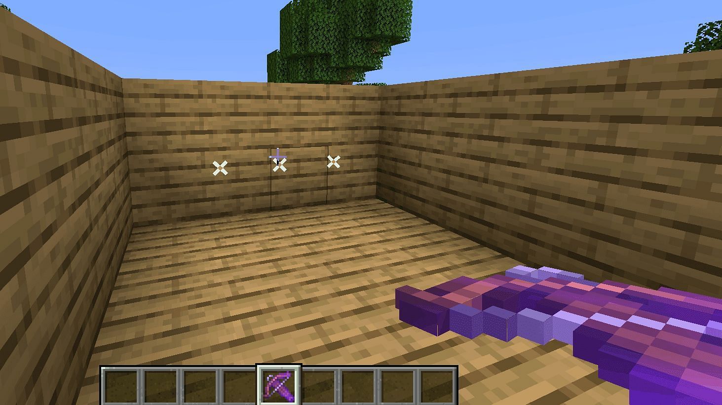 Multishot packs additional arrows for the price of one (Image via Mojang)